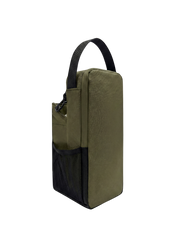 Green PeakGear magnetic gym bag with shoulder strap