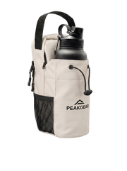Magnetická taška do telocvične PeakGear v bielej farbe