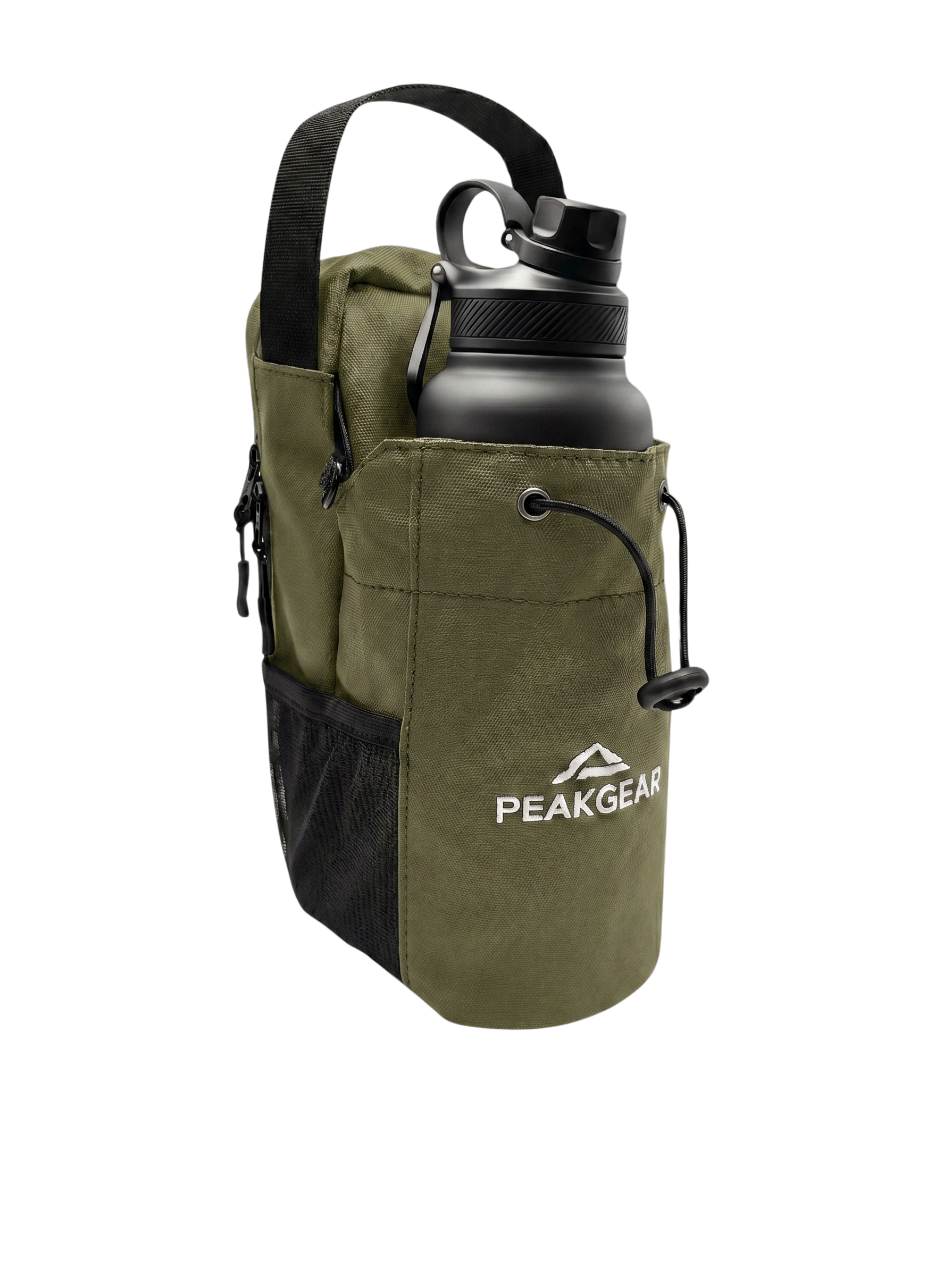 PeakGear magnetic gym bag in green