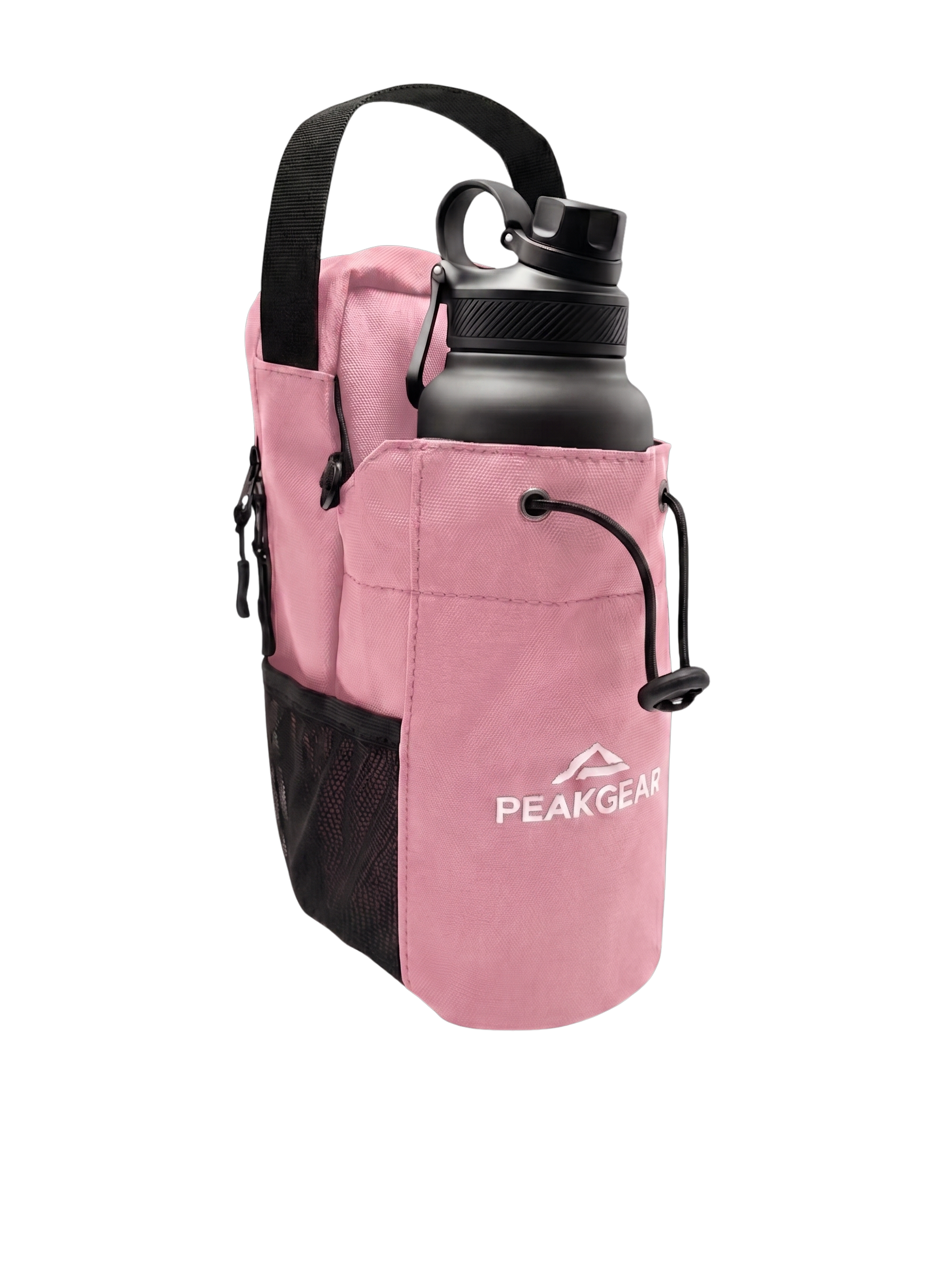 Magnetische Turnbeutel von PeakGear in Rosa