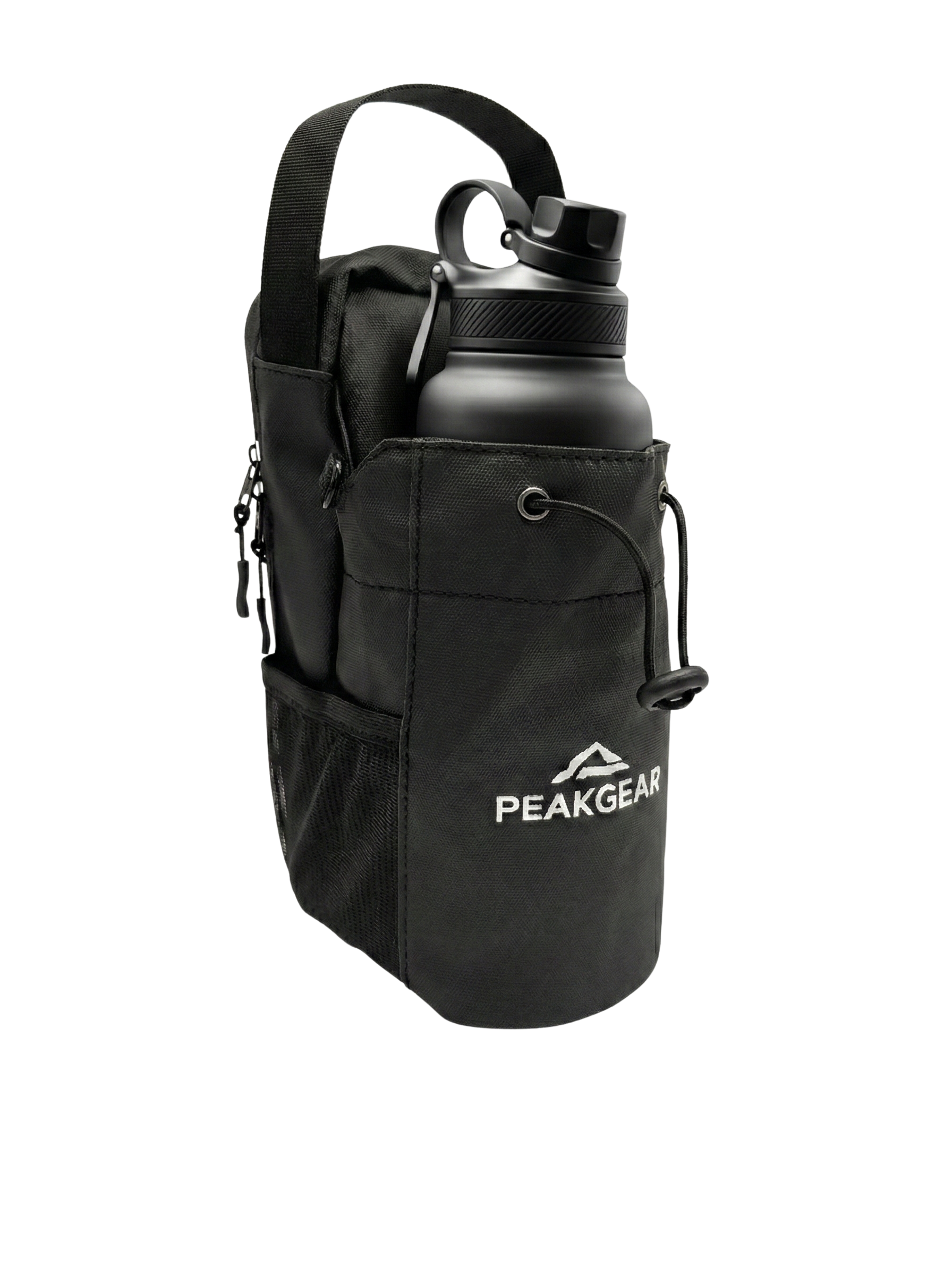 Magnetická športová taška PeakGear v čiernej farbe