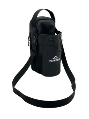 Čierna magnetická taška na telocvik s držiakom na fľašu PeakGear