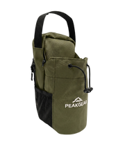 Green magnetic sports bag for the gym by PeakGear