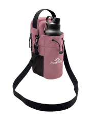 Rosa magnetische Sporttasche mit PeakGear-Flaschenhalter